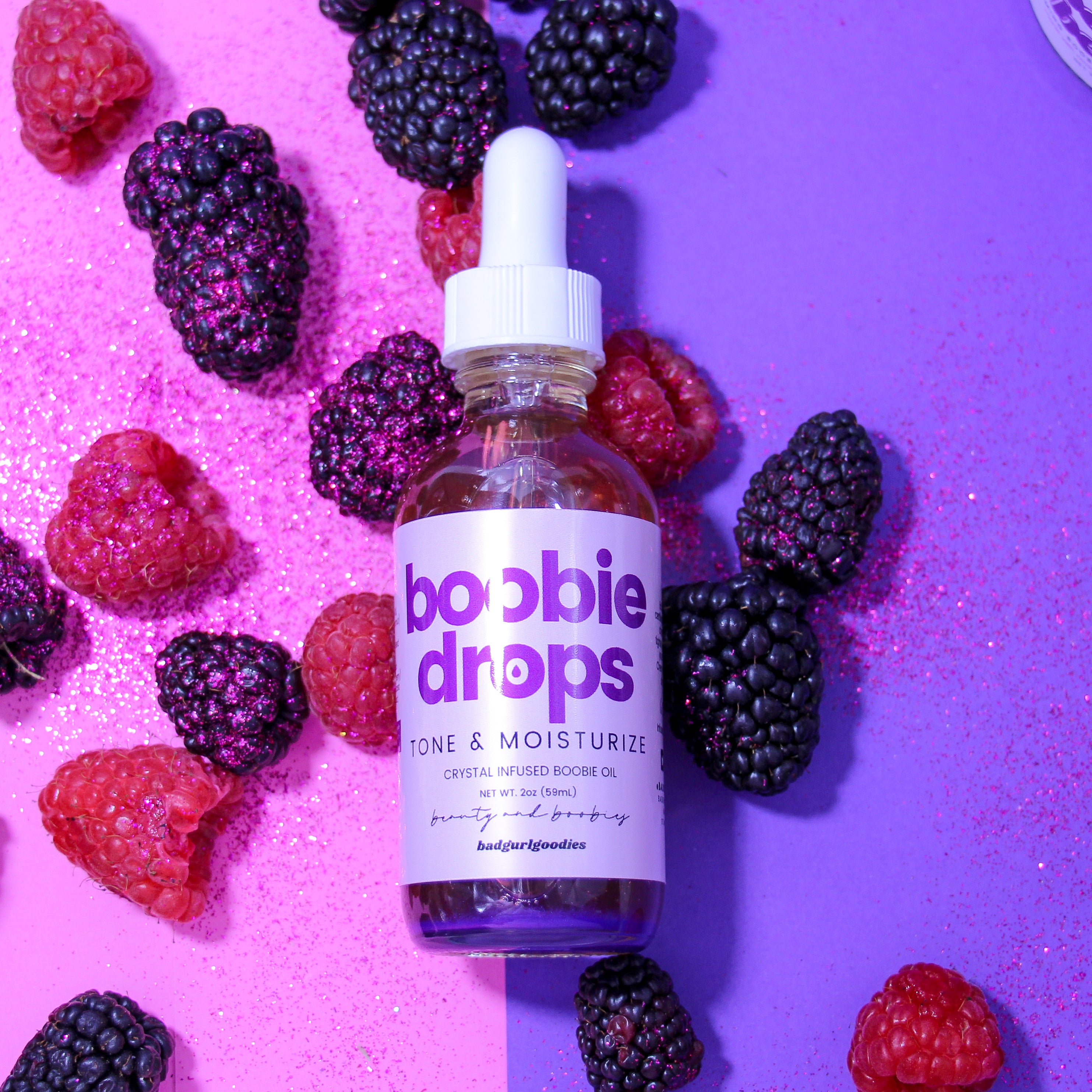 Boobie Drops Cleansing & Moisturizing Oil